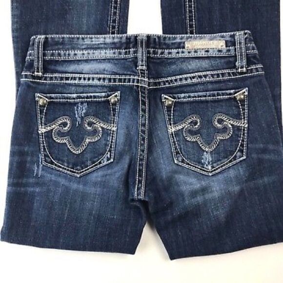 ✨ 2xHP✨Rerock for Express Women's Boot Cut Jeans✨ - Picture 4 of 8